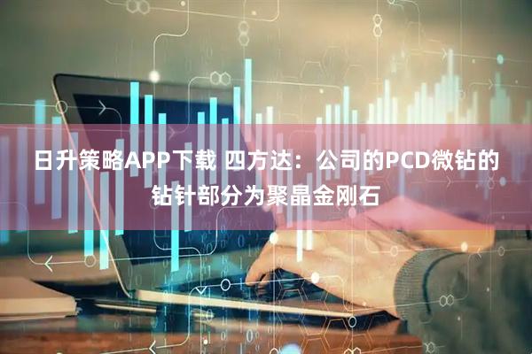 日升策略APP下载 四方达：公司的PCD微钻的钻针部分为聚晶金刚石
